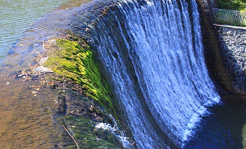Wodospad w Wiśle